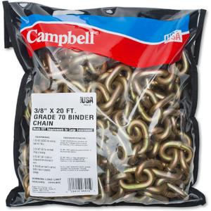 Campbell Apex Tool Group T0513698 Binder Chain, Yellow Chromate