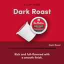 Tim Hortons Dark Roast Coffee, Single-Serve K-Cup Pods Compatible with Keurig Brewers, 32ct K-Cups,Red