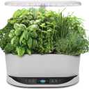 AeroGarden Bounty - Indoor Garden with LED Grow Light, WiFi and Alexa Compatible, White