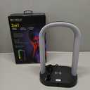 BYTECH 3 In 1 Wireless Charger Lamp and Headphone Stand Multi-Color