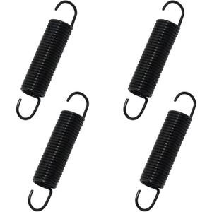 4Pcs DE61-00048A Key Spring, Microwave Door Latch Spring Replacement, Black