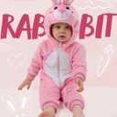 Spooktacular Creations Halloween Baby Animal Costume, Toddler Hooded Jumpsuit for Baby Halloween Dress Up Costume Party (Teal)