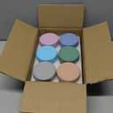 DRKIO 6 Pack Glass Baby Food Storage Containers - 4 Oz Baby Food Jars with Lids Baby Food Maker Microwave Dishwasher Freezer Safe 100% Leak Proof BPA Free Reusable