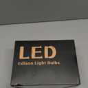 ASOKO LED Dimmable Vintage Edison Led Bulbs 6W Antique Style, 2300K Warm White (Amber Gold Glass), ST64, E26 Base (2300K-6W-12PCS)