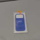 MOFT for iPhone 17 Pro Case- MOVAS Snap Case, MagSafe Compatible, Soft-Touch Vegan Leather, Classic Minimalist Design, Lightweight, Stain-Resistant & Camera Protection, Sapphire