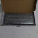 WallarGe Backlight Digital Wall Clock Battery Operated - with Temperature and Date 14.5'' Large Digital Wall Clock, Easy to Read and Set, Auto DST (Black)