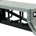 Buyers Products 5910024 Aluminum Diamond Tread Chain Carrier, 24" Universal Heavy-Duty Tire Chain Hanger, Keep Chains Secure on Truck & Trailer