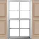 14 3/4"W x 32"H Mid-America Vinyl, TailorMade Two Equal Panels, Raised Panel Shutters, w/Installation Shutter-Lok's (Per Pair), 023 - Wicker