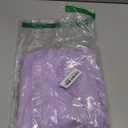 Haloumoning Girls Sweaters Kids Crewneck Long Sleeve Pleated Knit Pullover Sweater Fall Fashion Clothes (7-8 Years, Purple)