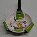 GreenPan Rio Healthy Ceramic Nonstick 7" Frying Pan Skillet, PFAS-Free, Dishwasher Safe, Black