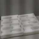 UMEIED Champagne Flutes, 6oz Edge Champagne Glasses Set of 12 with Long Stem - Sparkling Wine Glasses & Elegant Gift for Home, Wedding, Anniversary, Party, Birthday, Clear