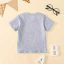 Toddler Girl Summer Clothes First Day of School Outfits in My Pre School Era Shirt (Green)