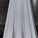 Persilux Cordless Zebra Blinds for Windows Shades (59" W x 72" H, White) Dual Layer Fabric for Day and Night Thermal Roller Shades, Free-Stop Room Darkening Sheer Shades for Home, Office and Bedroom