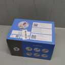 5 STARS UNITED Knee Pillow for Back Sleeping – Memory Foam Cushion for Sciatica Pain Relief – Under Leg Support for Sleeping on Back – Large Half Moon Bolster for Bed, White