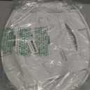 Toilet Seat with Toddler Seat, Potty Training Toilet Seat Round 2 in 1 Soft Close Quiet No Slapping, Magnetic Absorption, Easy to Install and Clean,White