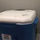 Coleman Chiller 60-Quart Rolling Cooler with Wheels, Blue
