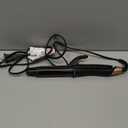 Dual Voltage Curling Iron 2-in-1 Curling Iron 1 Inch,(100V~240V) Dual Voltage Hair Straightener Travel CurlingIron European Flat Iron(Black)