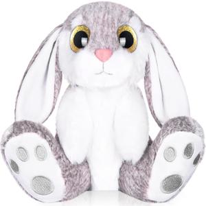 My OLi Plush Toy Bunny, 8.5 inch Stuffed Animal, Tie Dye for Girls Boys Kids, Soft Cuddly Toy for Bedtime, Travel