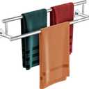 Bath Towel Holders 24 Inch, Chrome Polished SUS304 Stainless Steel Towel Racks for Bathroom - Wall Mounted Bathroom Towel Racks