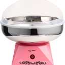 Cotton Candy Machine with Stainless Steel Bowl 2.0 - Cotton Candy Maker 10 Cones & Sugar Scoop - Household Cotton Candy Machine for Kids, Birthday Party - Use Floss Sugar, Hard Candy- By The Candery