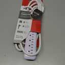 Prime Wire and Cable PB802126 6-Outlet Household Electronics Surge Protector with 14/3 SJT 8-Feet Cord