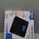 Tanita HD-662 Digital Weight Scale (Black) - Japan Technology Bathroom Scale with 330 lb Weight Capacity - 2" Blue Backlit Large LCD Display - Accurate, Durable, Step-On Operation