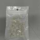 50 Pcs Door Screw Hole Plugs Entry Door Frame Plugs Plastic,White(Diameter 1/4 x 5/16 Inch,Compatible with Odl/Western Reflection)