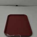 Winco Fast Food Tray, 14 by 18-Inch, Burgandy (17.6" x 13.9" x 0.9", Burgundy)