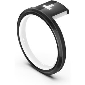 T1 Smart Ring Tesla Edition Premium Car Key Replacement for Model 3 Y S X Cybertruck & Many NFC Functions for iPhone Android of Wearable Technology Device (Size S)