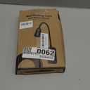 muyeziwo Wall Mounted Reading Light, Wall Light with Motion Sensor Switch, 5 Dimmable & Color Temperature Adjustable, USB-C Output, Flexible Neck Book Light for Bed, Heaboard (Black-1P)