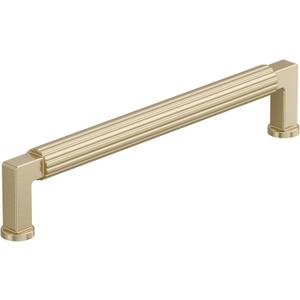 Amerock Ballard 6-5/16 inch (160mm) Center-to-Center Golden Champagne Cabinet Pull, BP37645BBZ