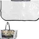2025 Handbag Raincoat Transparent PVC Handbag Rain Cover For Outdoor Trips And Tours For Handbags And Tote Bags (rectangle)