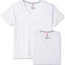 Hanes Ultimate Men's 4-Pack Comfortblend V-Neck with FreshIQ Size M