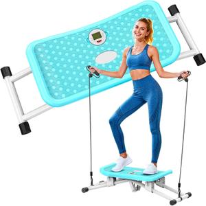Balance Board Trainer with Resistance Bands  Multifunctional Core & Stability Training Equipment for Home Gym, Full Body Workout, Balance, Strength & Coordination