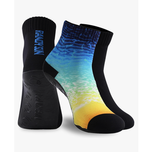 RANDY SUN Barefoot Quick-Dry Sand Beach Socks, Breathable Seamless Yoga Sock With TPE Sole, Size L