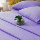 SONORO KATE Bed Sheet Set Super Soft Microfiber 1800 Thread Count Luxury Egyptian Sheets 16-Inch Deep PocketWrinkle and Hypoallergenic-4 Piece (Lavender, Queen)