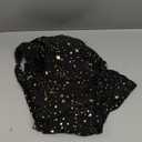 Yonique One Piece Swimsuits for Women Modest Tummy Control Swimdress Vintage Bathing Suits Skirt Swimwear (X-Large, Black Star)