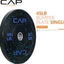 CAP Barbell Rubber Olympic Bumper Plate | Multiple Options/Colors