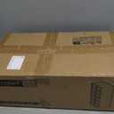 SONGMICS Shoe Boxes, Pack of 12 Shoe Storage Organizers, Stackable Clear Plastic Boxes for Closet, Sneakers, 13.1 x 9.1 x 5.6 Inches, Transparent and White ULSP12SWT