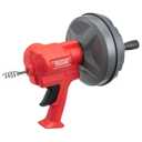 RIDGID 80168 EZ Spin Drain Snake for Tubs, Showers, and Sinks, Drain Cleaner with AUTOFEED, MAXCORE Cable