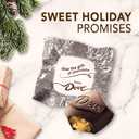 DOVE PROMISES Dark Chocolate & Sea Salt Caramels & Salted Caramel Candy Christmas Bag, 7.94 oz, BBD 09/2026
