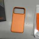 TORRAS Magnetic Slim-Fit for iPhone 17 PRO MAX Case, Ultra-Thin 17 ProMax Phone Case Compatible with MagSafe, Light Anti-Scratch Matte Hard PC Bayer 6.9 inch OriginFit, Glossy Orange