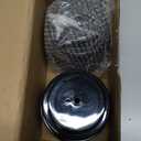 10L0L Golf Cart Cup Inserts, Cup Holder for Golf Cart Rear Seat Arm Rests Black, 2-Pack