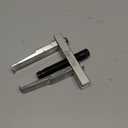 Two Jaw Bearing Puller Remover 30mm - 90mm Adjustable Puller Tool for Special Design for Narrow Spaces Removal Small Bearing or Gears