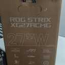 ASUS ROG Strix 27 1440P USB-C HDR Gaming Monitor (XG27ACMG) - QHD (2560x1440), 270Hz, 1ms, Fast IPS, Extreme Low Motion Blur Sync, G-SYNC Compatible, DisplayWidget, Tripod Socket