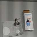 Premium Quality Mason Jar Soap Dispenser - Black 16 Ounce - Made from Rust Proof Stainless Steel  Dish and Hand Soap Dispenser  Ideal for Kitchen Dish Soap, Bathroom Soap