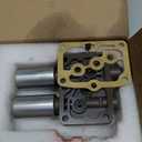 28250-P6H-024 Transmission Dual Linear Solenoid Compatible with Honda Accord Odyssey Acura CL TL MDX Pilot Prelude 28250P6H024 with 1PCS Gasket and 3PCS O-Rings