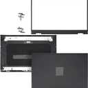 Replacement LCD Back Cover Top Case Lid Front Bezel with Hinges for Dell inspiron 15 3510 3511 3515 3520 3525 Series Laptop 0WPN8 09WC73 AP3LE000901