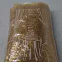 QueenDream Gold Sequin Tablecloth 60x102 Inch Sparkly Gold Wedding Tablecloth for Baby Shower Birthday Christmas Party Decorations