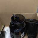 Cold Press Juicer, 5.8" Wide Feed Chute Juice Extractor Machine with 400W, High Juice Yield, Slow Masticating Juicer for Whole Vegetables & Fruits, Dark Grey